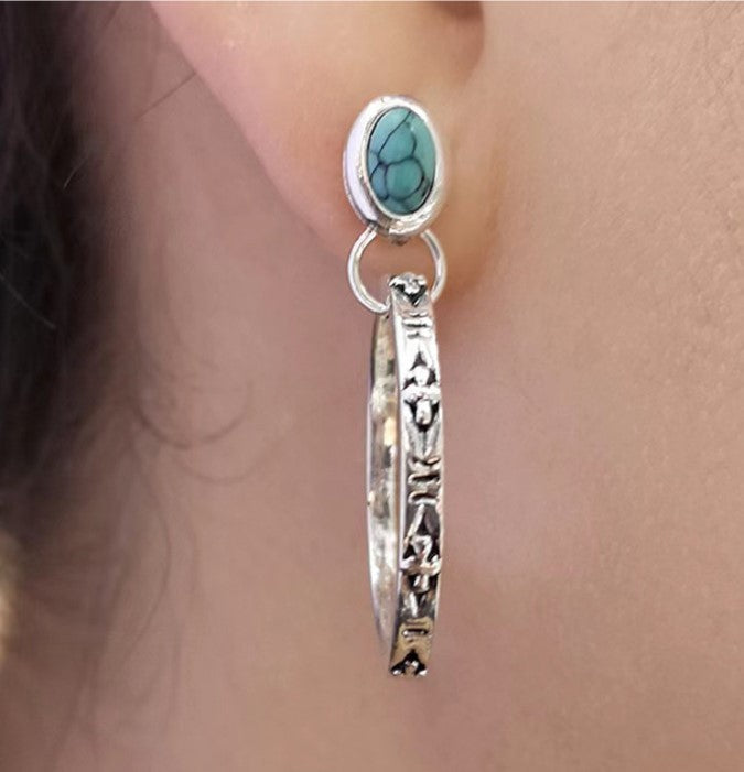 Seraphina™ | Vintage Boho Onyx Earrings