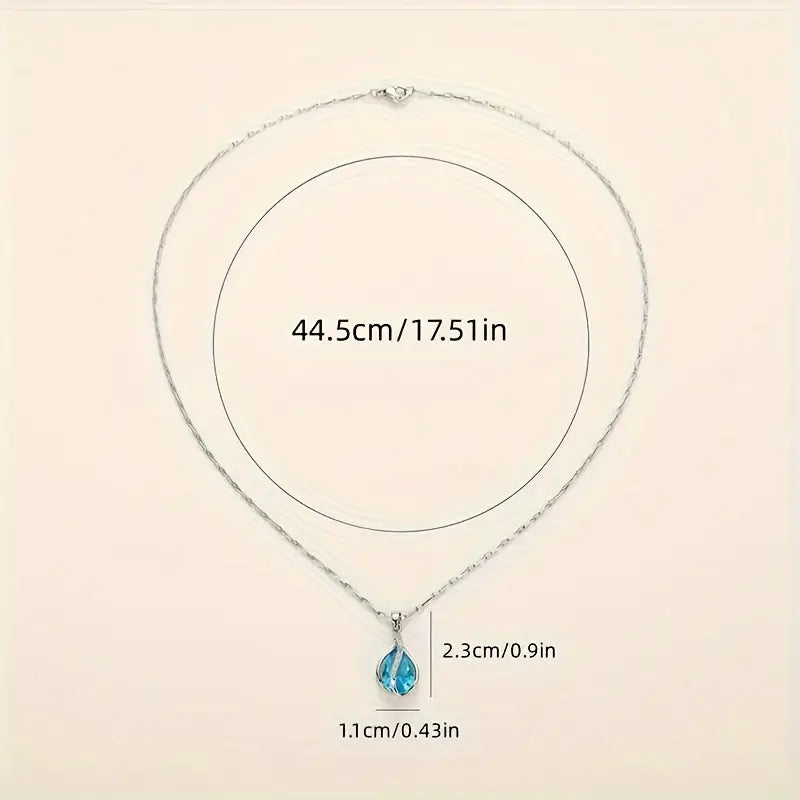 Celestine | Vireaux White Gold Necklace