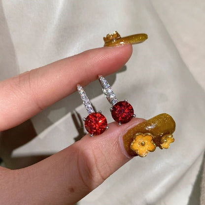 Celira | Orvane White Gold Earrings