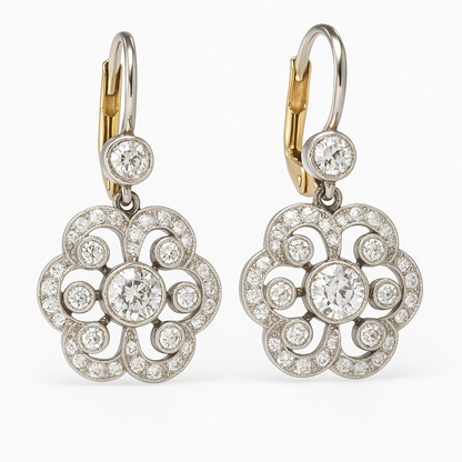Mandala™ | Women's Vintage Crystal Earrings